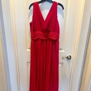 Barbie pink Calvin Klein formal gown